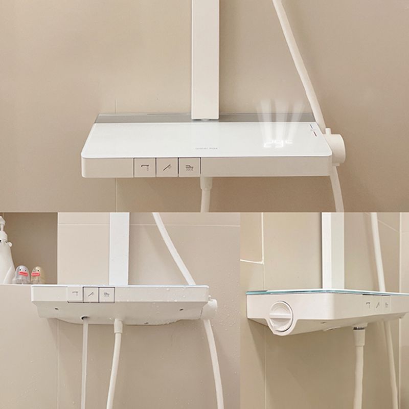 Modern Shower Faucet Brass Thermostatic Adjustable Shower Head Shower System Clearhalo 'Bathroom Remodel & Bathroom Fixtures' 'Home Improvement' 'home_improvement' 'home_improvement_shower_faucets' 'Shower Faucets & Systems' 'shower_faucets' 'Showers & Bathtubs Plumbing' 'Showers & Bathtubs' 1200x1200_295267e9-aa63-4a1b-b25c-387372d57020