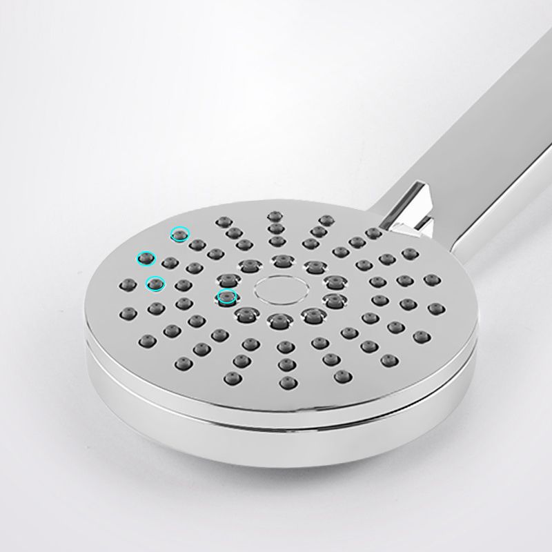 Ceiling and Wall Mounted Shower Head Combo Round Chrome Spray Head Clearhalo 'Bathroom Remodel & Bathroom Fixtures' 'Home Improvement' 'home_improvement' 'home_improvement_shower_heads' 'Shower Heads' 'shower_heads' 'Showers & Bathtubs Plumbing' 'Showers & Bathtubs' 1200x1200_2985eab8-d166-4955-8eec-657c026077b3