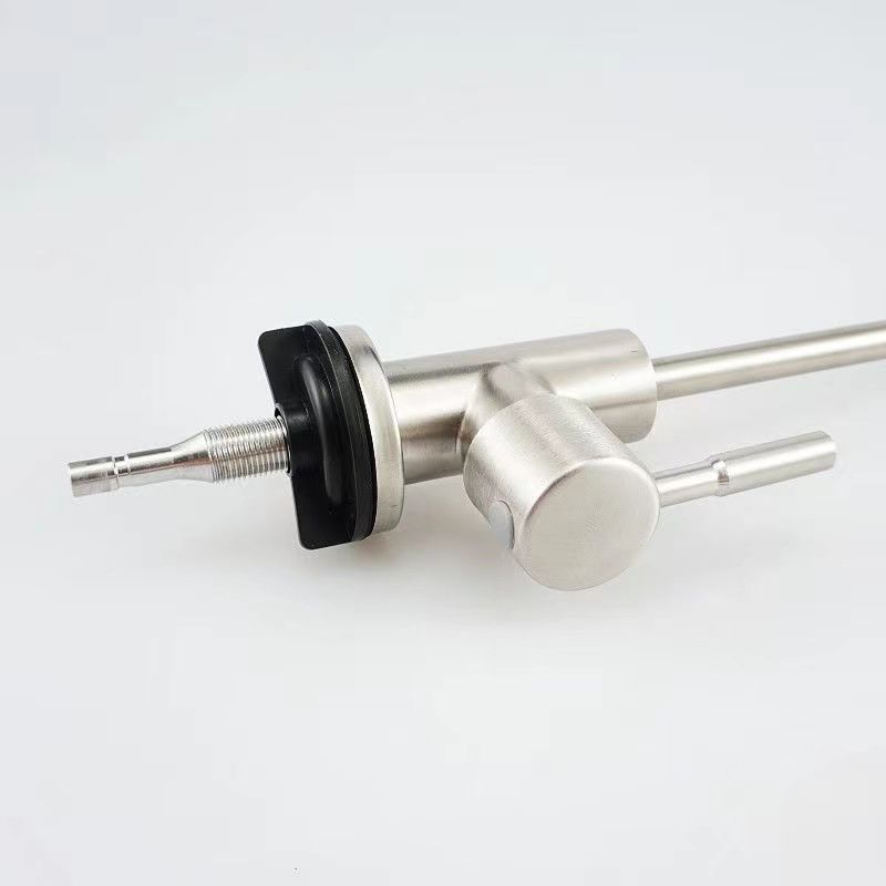 Modern 1-Handle Faucet with Water Dispenser 1-Hole Standard Kitchen Faucet Clearhalo 'Home Improvement' 'home_improvement' 'home_improvement_kitchen_faucets' 'Kitchen Faucets' 'Kitchen Remodel & Kitchen Fixtures' 'Kitchen Sinks & Faucet Components' 'kitchen_faucets' 1200x1200_298c0461-9815-4e22-84bf-4fb0b7eab70c