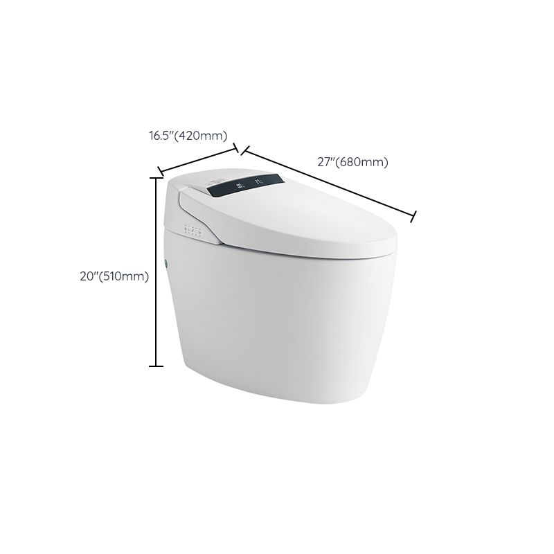 Elongated White Floor Standing Bidet with Heated Seat Contemporary Bidet Clearhalo 'Bathroom Remodel & Bathroom Fixtures' 'Bidets' 'Home Improvement' 'home_improvement' 'home_improvement_bidets' 'Toilets & Bidets' 1200x1200_29a05918-22b3-4c5a-a24b-d6ebb2bd1916