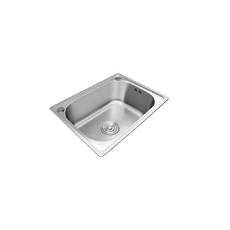 Kitchen Sink Stainless Steel Drop-In Rectangle All-in-one Soundproof Kitchen Sink Clearhalo 'Home Improvement' 'home_improvement' 'home_improvement_kitchen_sinks' 'Kitchen Remodel & Kitchen Fixtures' 'Kitchen Sinks & Faucet Components' 'Kitchen Sinks' 'kitchen_sinks' 1200x1200_29b81513-ed3d-404a-a3cf-fd93704594ec