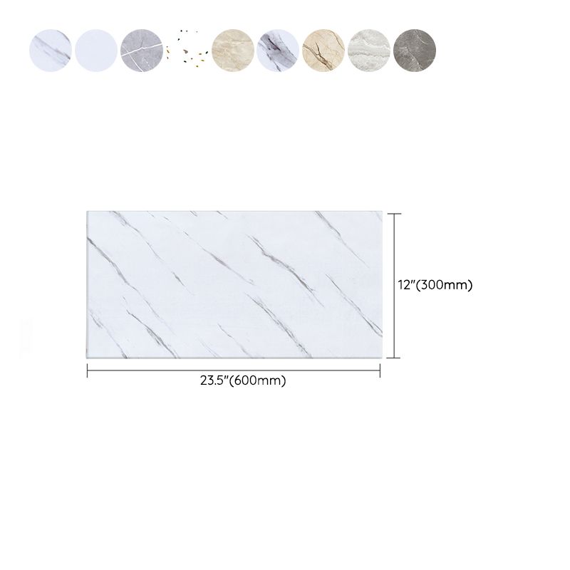 PVC Rectangular 3 Pack 12" X 23" Peel & Stick Mosaic Tile Kitchen and Bathroom Backsplash Clearhalo 'Flooring 'Home Improvement' 'home_improvement' 'home_improvement_peel_stick_blacksplash' 'Peel & Stick Backsplash Tile' 'peel_stick_blacksplash' 'Walls & Ceilings' Walls and Ceiling' 1200x1200_29bae76d-3d16-43f7-8e0e-ee442f0db157