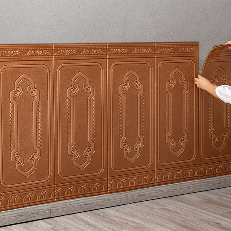 Glam Scratch Resistance Wainscoting 3D Peel and Stick Indoor Wallboard Clearhalo 'Flooring 'Home Improvement' 'home_improvement' 'home_improvement_wall_paneling' 'Wall Paneling' 'wall_paneling' 'Walls & Ceilings' Walls and Ceiling' 1200x1200_29e1e121-a1d1-4d95-b0a8-431b876b3e9d
