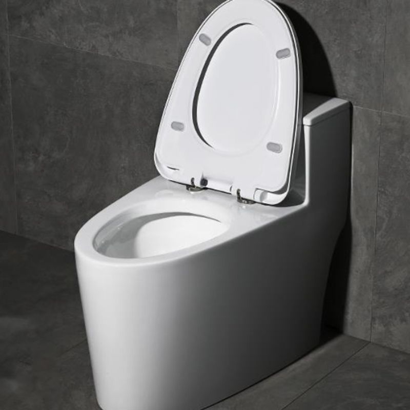 Contemporary One Piece Flush Toilet Floor Mounted Golden Urine