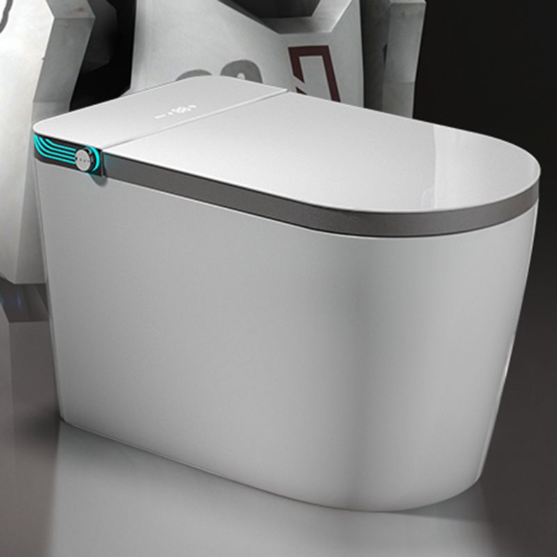 All-In-One Smart Toilet White Elongated Floor Standing Bidet with Heated Seat Clearhalo 'Bathroom Remodel & Bathroom Fixtures' 'Bidets' 'Home Improvement' 'home_improvement' 'home_improvement_bidets' 'Toilets & Bidets' 1200x1200_29fb17a1-a443-46c4-ab64-83db1fca7c9e