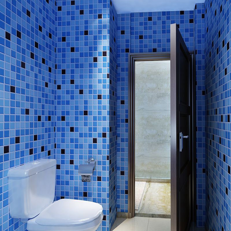 Colorful Mosaic Peel & Stick Tile Water-resistant Shower Wallpaper Clearhalo 'Flooring 'Home Improvement' 'home_improvement' 'home_improvement_peel_stick_blacksplash' 'Peel & Stick Backsplash Tile' 'peel_stick_blacksplash' 'Walls & Ceilings' Walls and Ceiling' 1200x1200_2a28aa4c-d961-4a45-a38c-72c9e626d041