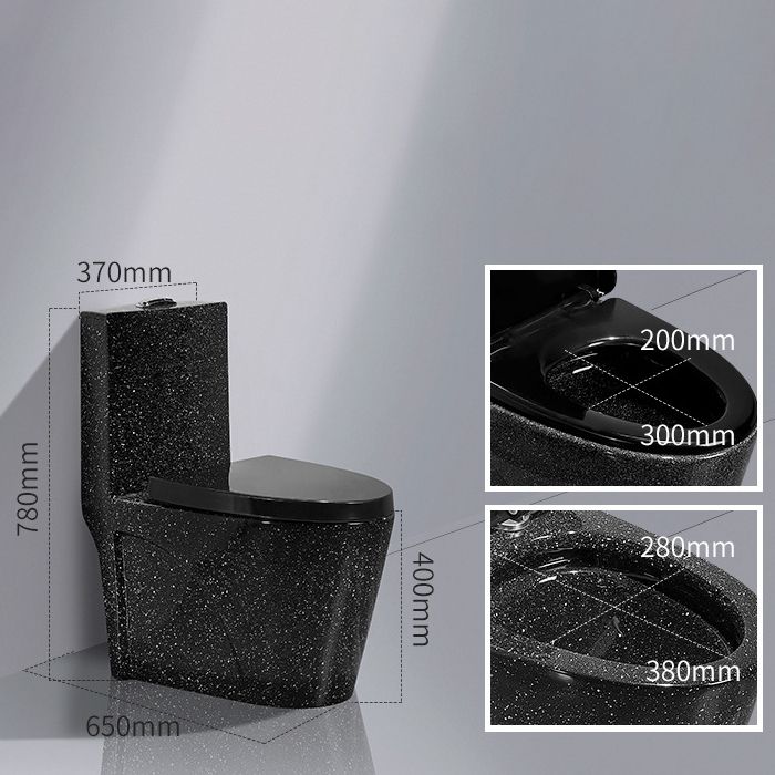 Traditional All-In-One Toilet Bowl Floor Mounted Black Urine Toilet for Bathroom Clearhalo 'Bathroom Remodel & Bathroom Fixtures' 'Home Improvement' 'home_improvement' 'home_improvement_toilets' 'Toilets & Bidets' 'Toilets' 1200x1200_2a2cd760-fe18-4204-93ef-df2af1a478a1