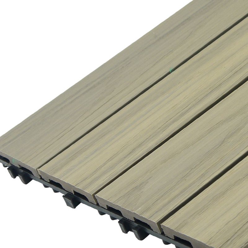 Snapping Patio Flooring Tiles Striped Pattern Tile Set Floor Board Clearhalo 'Home Improvement' 'home_improvement' 'home_improvement_outdoor_deck_tiles_planks' 'Outdoor Deck Tiles & Planks' 'Outdoor Flooring & Tile' 'Outdoor Remodel' 'outdoor_deck_tiles_planks' 1200x1200_2a2e5ae5-265f-43e4-b4e5-ef65f8e56b8c