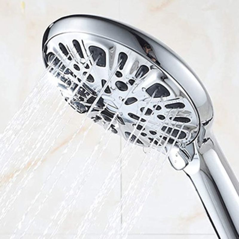 Modern Bathroom Shower Head 9-Jet Round Wall Mounted Shower Head Clearhalo 'Bathroom Remodel & Bathroom Fixtures' 'Home Improvement' 'home_improvement' 'home_improvement_shower_heads' 'Shower Heads' 'shower_heads' 'Showers & Bathtubs Plumbing' 'Showers & Bathtubs' 1200x1200_2a527e97-db0c-412c-a223-ffcd8c2a40c8