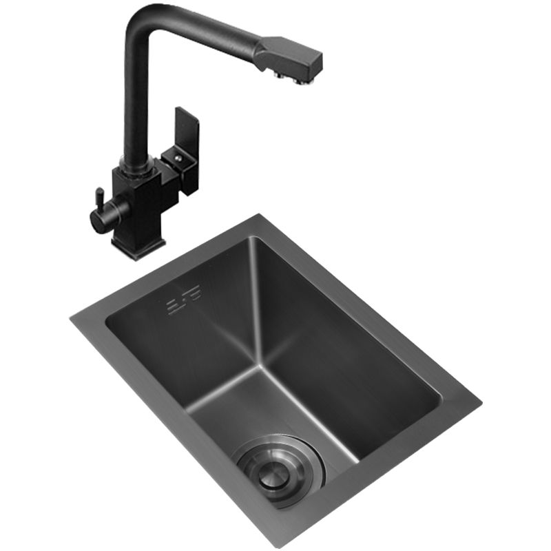 Classic Black Sink Overflow Stainless Steel Workstation Sink with Faucet Clearhalo 'Home Improvement' 'home_improvement' 'home_improvement_kitchen_sinks' 'Kitchen Remodel & Kitchen Fixtures' 'Kitchen Sinks & Faucet Components' 'Kitchen Sinks' 'kitchen_sinks' 1200x1200_2a5e5bcd-fa9b-43b4-8e32-faff80973379