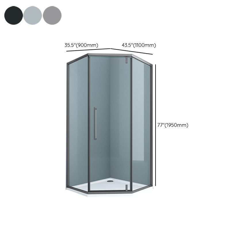 Transparent Shower Bath Door Pivot Scratch Resistant Shower Bath Door Clearhalo 'Bathroom Remodel & Bathroom Fixtures' 'Home Improvement' 'home_improvement' 'home_improvement_shower_tub_doors' 'Shower and Tub Doors' 'shower_tub_doors' 'Showers & Bathtubs' 1200x1200_2a604af5-a95f-4a94-9c92-e2544f1803f2