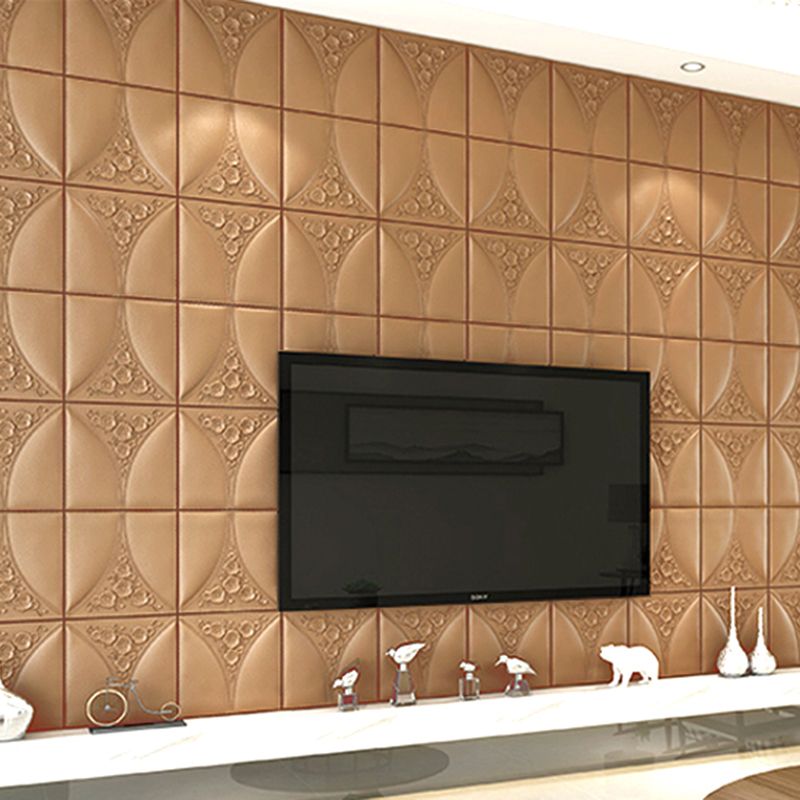 3D Wall Plate Gorgeous Style Simple Home Living Room Wall Panel (10-Pack) Clearhalo 'Flooring 'Home Improvement' 'home_improvement' 'home_improvement_wall_paneling' 'Wall Paneling' 'wall_paneling' 'Walls & Ceilings' Walls and Ceiling' 1200x1200_2a7f7ffd-8021-43ae-92f2-fc1cef4a9265