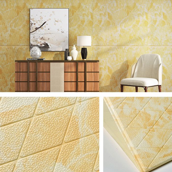 Plastic Wall Paneling Peel and Stick 3D Wall Paneling with Waterproof Clearhalo 'Flooring 'Home Improvement' 'home_improvement' 'home_improvement_wall_paneling' 'Wall Paneling' 'wall_paneling' 'Walls & Ceilings' Walls and Ceiling' 1200x1200_2a809116-ccc4-4786-8576-0d9c94b78b43