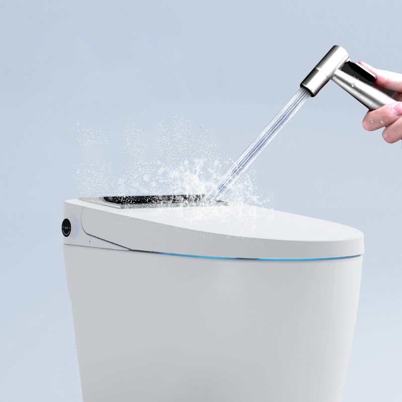 Elongated Floor Mount Bidet White Floor Standing Bidet with Unlimited Warm Water Clearhalo 'Bathroom Remodel & Bathroom Fixtures' 'Bidets' 'Home Improvement' 'home_improvement' 'home_improvement_bidets' 'Toilets & Bidets' 1200x1200_2a8b1877-a0cb-4f48-8f24-6ce851ec0f68