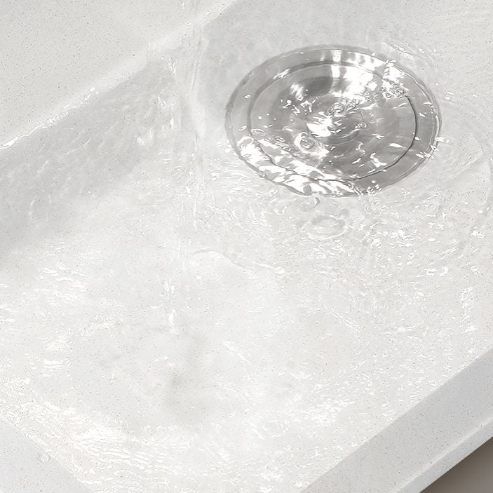 Kitchen Sink Ceramic Rectangular Anti-spill Pull-out Faucet Sink Clearhalo 'Home Improvement' 'home_improvement' 'home_improvement_kitchen_sinks' 'Kitchen Remodel & Kitchen Fixtures' 'Kitchen Sinks & Faucet Components' 'Kitchen Sinks' 'kitchen_sinks' 1200x1200_2a95a3b1-dcfc-4735-b793-973e666f4ae5