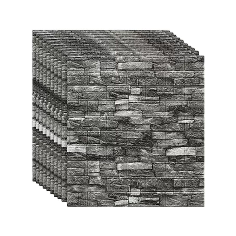Artificial Stone Wall Plate Industrial Style Simple Home Living Room Wall Panel (10-piece) Clearhalo 'Flooring 'Home Improvement' 'home_improvement' 'home_improvement_wall_paneling' 'Wall Paneling' 'wall_paneling' 'Walls & Ceilings' Walls and Ceiling' 1200x1200_2aa8c0c4-0f8d-4032-b80b-83fda85cfd3f