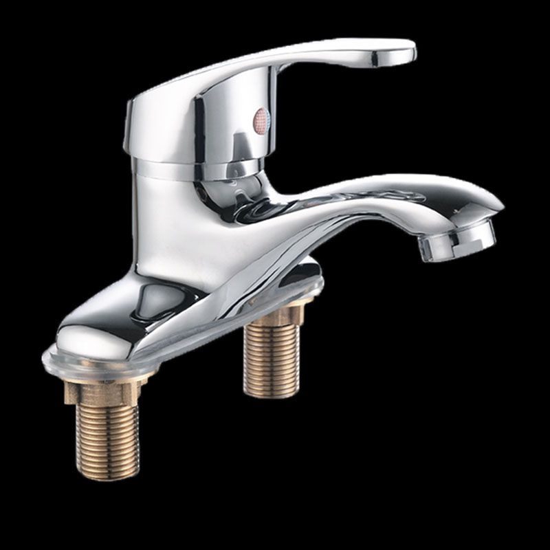 Modern Kitchen Bar Faucet Brass Lever Handles Low Profile Spray Kitchen Faucet Clearhalo 'Home Improvement' 'home_improvement' 'home_improvement_kitchen_faucets' 'Kitchen Faucets' 'Kitchen Remodel & Kitchen Fixtures' 'Kitchen Sinks & Faucet Components' 'kitchen_faucets' 1200x1200_2b09fb85-0e49-4f0a-90e5-ee2be820df33