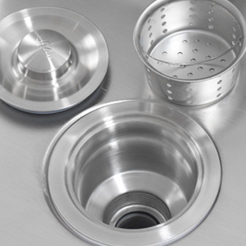 Classic Style Kitchen Sink Stainless Steel 2 Holes Undermount Kitchen Sink Clearhalo 'Home Improvement' 'home_improvement' 'home_improvement_kitchen_sinks' 'Kitchen Remodel & Kitchen Fixtures' 'Kitchen Sinks & Faucet Components' 'Kitchen Sinks' 'kitchen_sinks' 1200x1200_2b2fc781-8bb7-40a9-a3fa-c27d07584770