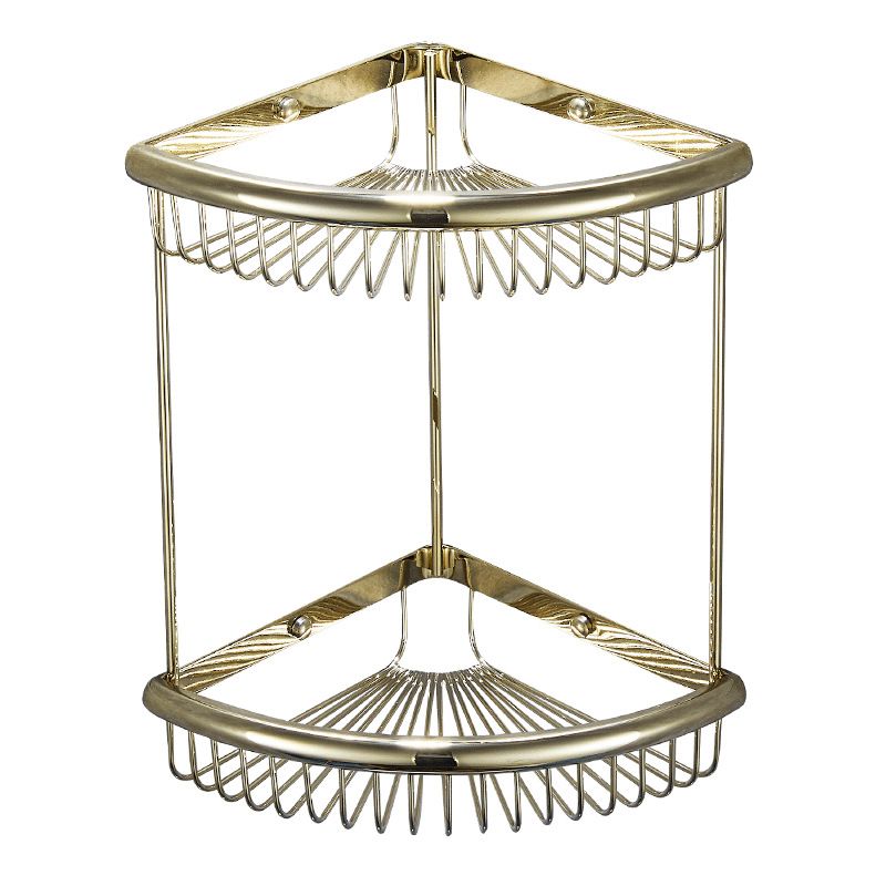 Traditional Brass Bath Hardware Set Bath Shelf Bathroom Accessory Set Clearhalo 'Bathroom Hardware Sets' 'Bathroom Hardware' 'Bathroom Remodel & Bathroom Fixtures' 'bathroom_hardware_sets' 'Home Improvement' 'home_improvement' 'home_improvement_bathroom_hardware_sets' 1200x1200_2b474fe4-be98-4637-8e4e-89799c852337