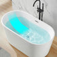 Contemporary Soaking Freestanding Bathtub Acrylic Bathtub without Faucet Holes Clearhalo 'Bathroom Remodel & Bathroom Fixtures' 'Bathtubs' 'Home Improvement' 'home_improvement' 'home_improvement_bathtubs' 'Showers & Bathtubs' 1200x1200_2b5c55ff-531e-4c95-8eba-fa230fcaa446