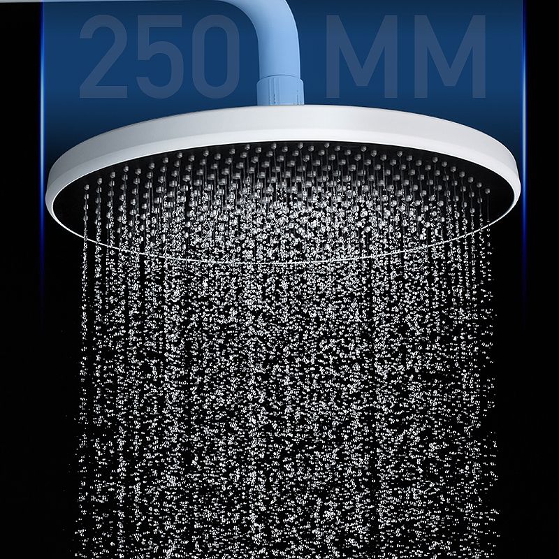 White Thermostatic Shower Set Bathroom Shower All Copper Household Clearhalo 'Bathroom Remodel & Bathroom Fixtures' 'Home Improvement' 'home_improvement' 'home_improvement_shower_faucets' 'Shower Faucets & Systems' 'shower_faucets' 'Showers & Bathtubs Plumbing' 'Showers & Bathtubs' 1200x1200_2b609415-70ef-4ad6-a565-26436d56aa1f