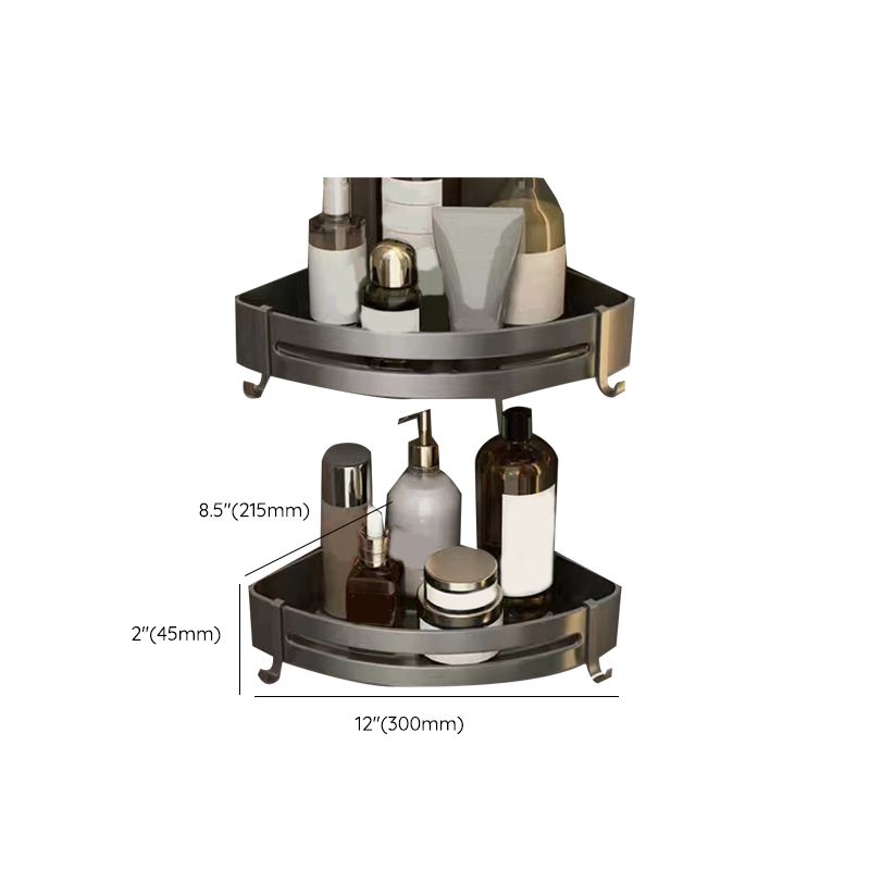 Modern Bathroom Hardware Paper Holder Bath Shelf Bathroom Accessory Kit Clearhalo 'Bathroom Hardware Sets' 'Bathroom Hardware' 'Bathroom Remodel & Bathroom Fixtures' 'bathroom_hardware_sets' 'Home Improvement' 'home_improvement' 'home_improvement_bathroom_hardware_sets' 1200x1200_2b65976e-20b5-4165-a010-9e0ae67aa94f