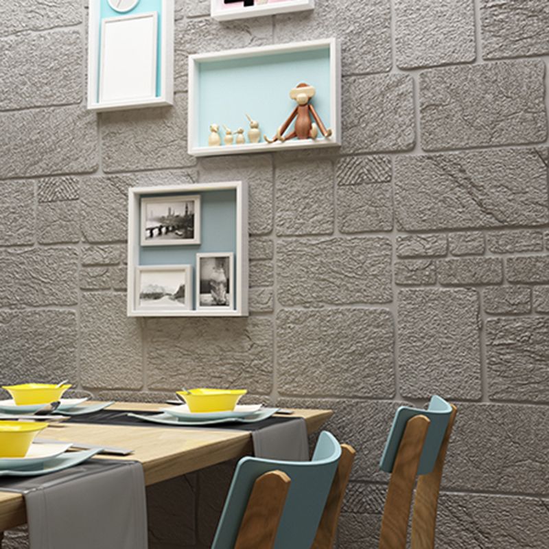 Modern Pvc Paneling Smooth Wall Interior 3D Living Room Plank Set of 1 Clearhalo 'Flooring 'Home Improvement' 'home_improvement' 'home_improvement_wall_paneling' 'Wall Paneling' 'wall_paneling' 'Walls & Ceilings' Walls and Ceiling' 1200x1200_2b96390b-2cc7-4af5-a805-f09d6f59032a