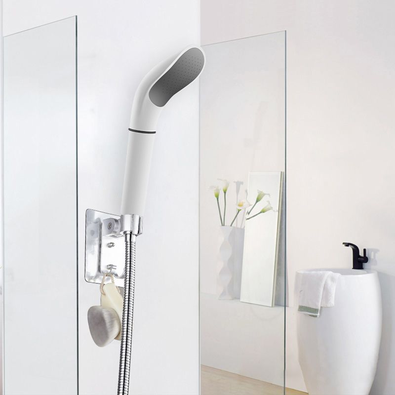 Plastic Handheld Shower Head Contemporary Wall-mounted Shower Head Clearhalo 'Bathroom Remodel & Bathroom Fixtures' 'Home Improvement' 'home_improvement' 'home_improvement_shower_heads' 'Shower Heads' 'shower_heads' 'Showers & Bathtubs Plumbing' 'Showers & Bathtubs' 1200x1200_2ba9eff9-a7b1-4753-a6ed-f8c87adb2941