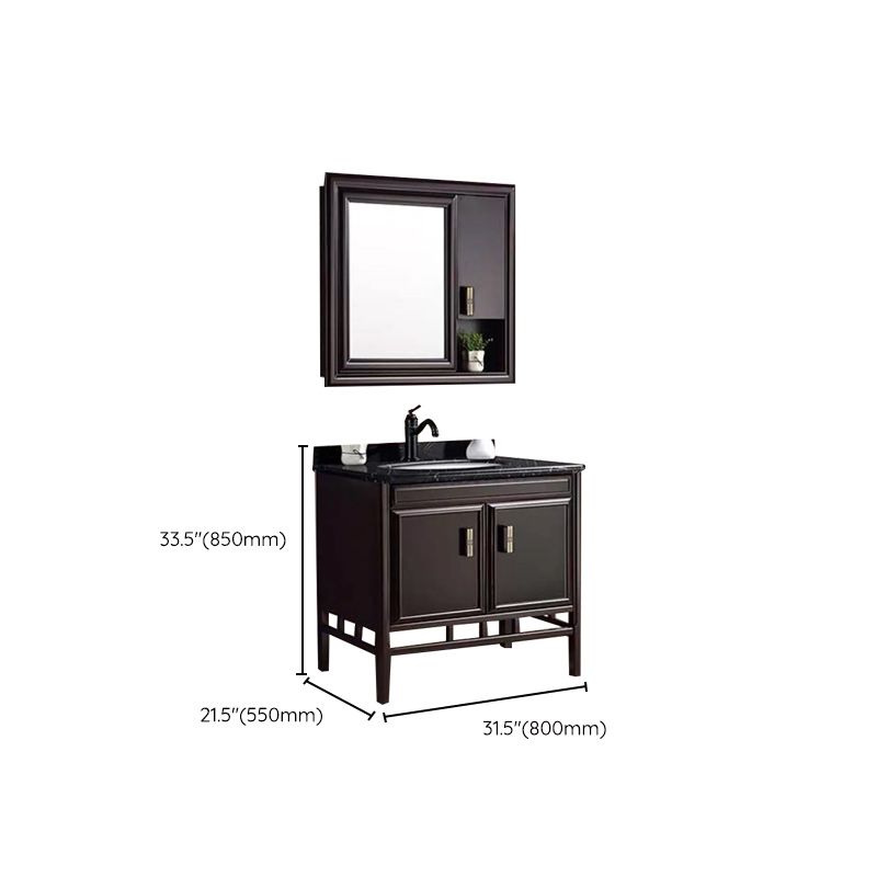 Traditional Wood Sink Vanity Solid Color Wall Mount Vanity Cabinet Clearhalo 'Bathroom Remodel & Bathroom Fixtures' 'Bathroom Vanities' 'bathroom_vanities' 'Home Improvement' 'home_improvement' 'home_improvement_bathroom_vanities' 1200x1200_2bb967bf-c845-4711-aa73-8afde8519c0d