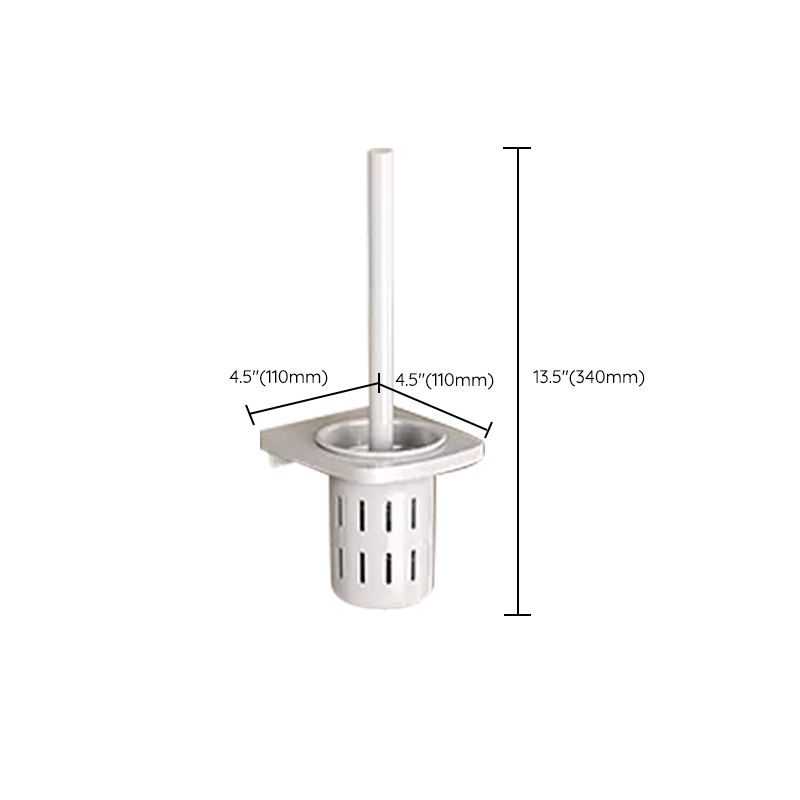 Contemporary Bathroom Hardware Set in White with Bath Shelf/Towel Bar/Paper Holder Clearhalo 'Bathroom Hardware Sets' 'Bathroom Hardware' 'Bathroom Remodel & Bathroom Fixtures' 'bathroom_hardware_sets' 'Home Improvement' 'home_improvement' 'home_improvement_bathroom_hardware_sets' 1200x1200_2bbb3b92-b783-4bcd-b822-691023cd14ff