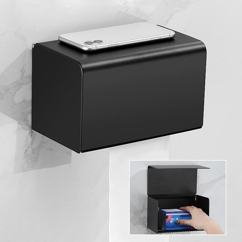 Matte Black Bathroom Hardware Set Modern Bathroom Accessories Hardware Set Clearhalo 'Bathroom Hardware Sets' 'Bathroom Hardware' 'Bathroom Remodel & Bathroom Fixtures' 'bathroom_hardware_sets' 'Home Improvement' 'home_improvement' 'home_improvement_bathroom_hardware_sets' 1200x1200_2bc63da6-d925-44f1-b27a-fcd04a45e65d