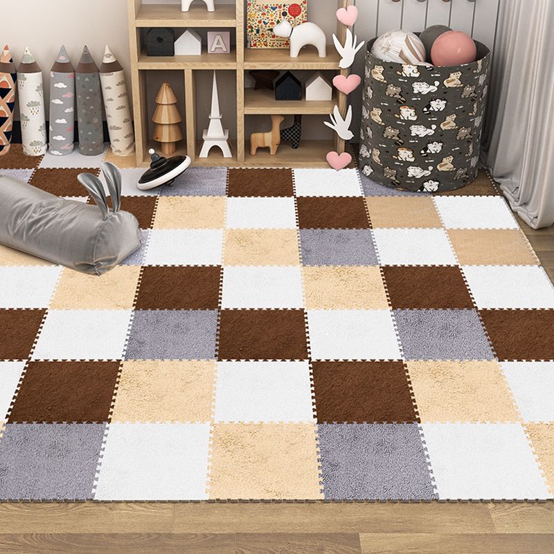 Multi-Color Level Loop Carpet Tile Fade Resistant Interlocking Bedroom Carpet Tiles Clearhalo 'Carpet Tiles & Carpet Squares' 'carpet_tiles_carpet_squares' 'Flooring 'Home Improvement' 'home_improvement' 'home_improvement_carpet_tiles_carpet_squares' Walls and Ceiling' 1200x1200_2bd3398d-c311-4ee0-b336-b8ecfd5d8a6a