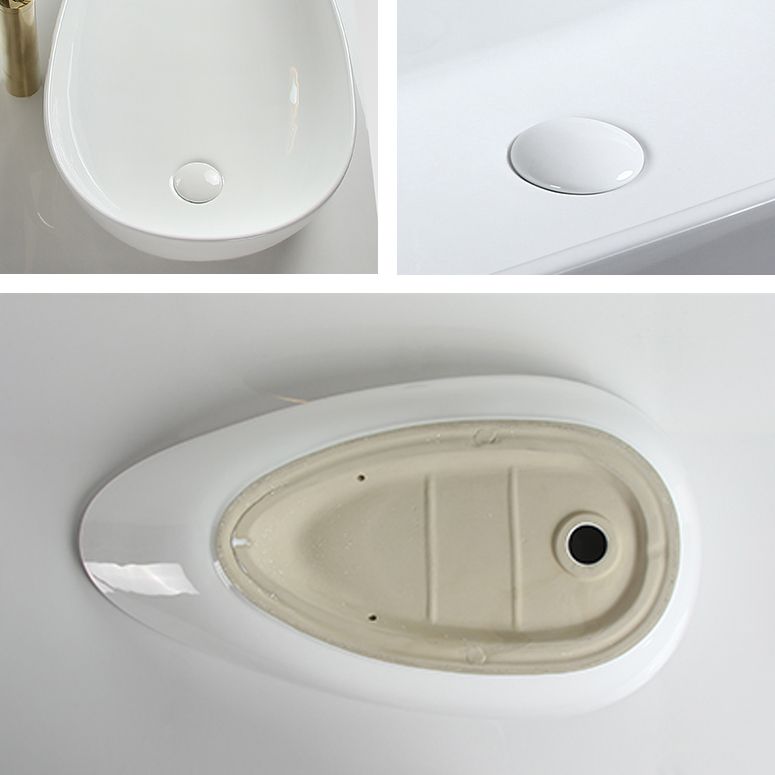 Modern Vessel Sink Specialty Porcelain with Pop-Up Drain Vessel Bathroom Sink Clearhalo 'Bathroom Remodel & Bathroom Fixtures' 'Bathroom Sinks & Faucet Components' 'Bathroom Sinks' 'bathroom_sink' 'Home Improvement' 'home_improvement' 'home_improvement_bathroom_sink' 1200x1200_2bd82c56-700b-4980-a895-824042eb8542