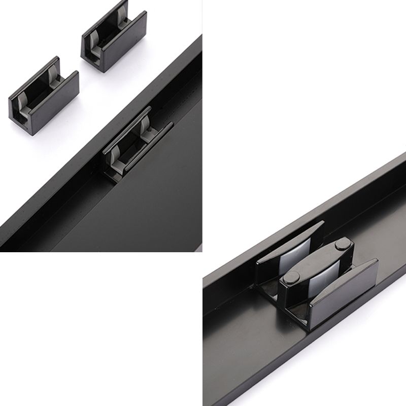 Triple Linkage Double Sliding Shower Door Tempered Glass Shower Door Clearhalo 'Bathroom Remodel & Bathroom Fixtures' 'Home Improvement' 'home_improvement' 'home_improvement_shower_tub_doors' 'Shower and Tub Doors' 'shower_tub_doors' 'Showers & Bathtubs' 1200x1200_2bdcd9ea-0ebc-45b4-ac18-5bcb8c269ba4