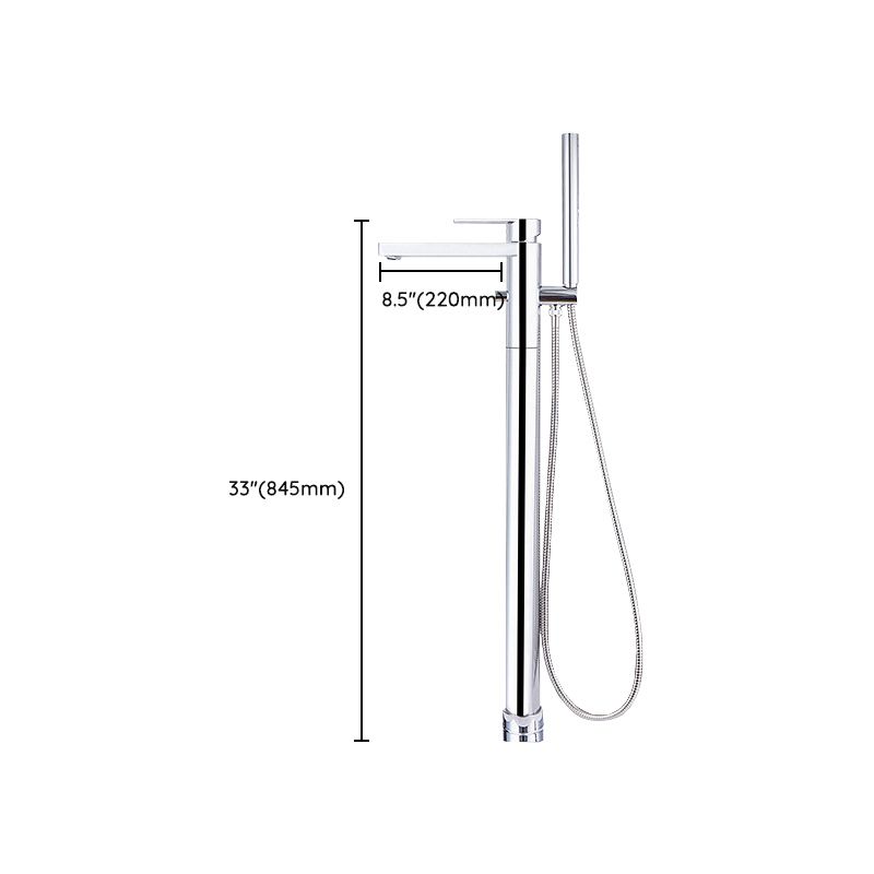 Modern Deck Mounted Roman Tub Faucet Bronze Low Arc Roman Tub Faucet Set Clearhalo 'Bathroom Remodel & Bathroom Fixtures' 'Bathtub Faucets' 'bathtub_faucets' 'Home Improvement' 'home_improvement' 'home_improvement_bathtub_faucets' 1200x1200_2bf06040-f4fa-4744-8c61-816e23298320