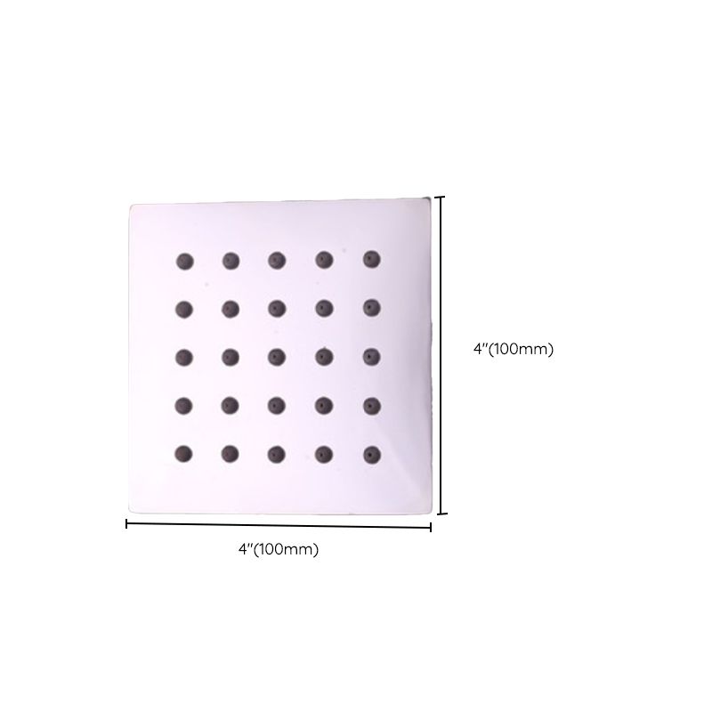 Metal Fixed Shower Head Modern Bathroom Ceiling Mounted Shower Head Clearhalo 'Bathroom Remodel & Bathroom Fixtures' 'Home Improvement' 'home_improvement' 'home_improvement_shower_heads' 'Shower Heads' 'shower_heads' 'Showers & Bathtubs Plumbing' 'Showers & Bathtubs' 1200x1200_2c08d661-f287-4abc-a4bb-cda2d1d8983b