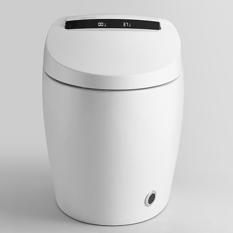 Elongated White Floor Standing Bidet with Heated Seat Contemporary Bidet Clearhalo 'Bathroom Remodel & Bathroom Fixtures' 'Bidets' 'Home Improvement' 'home_improvement' 'home_improvement_bidets' 'Toilets & Bidets' 1200x1200_2c1ec8f9-2aa0-4794-ae9a-aed050225503