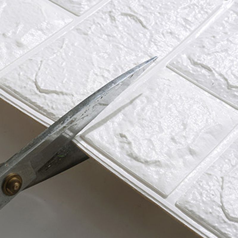 Modern Wall Panel PVC 3D Embossed Self-Adhesive Waterproof Wall Access Panel Clearhalo 'Flooring 'Home Improvement' 'home_improvement' 'home_improvement_wall_paneling' 'Wall Paneling' 'wall_paneling' 'Walls & Ceilings' Walls and Ceiling' 1200x1200_2c326558-0ed9-43cf-a9b4-288c56552c0b