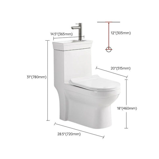 Modern Toilet Bowl Floor Mounted Porcelain All-In-One Flush Toilet Clearhalo 'Bathroom Remodel & Bathroom Fixtures' 'Home Improvement' 'home_improvement' 'home_improvement_toilets' 'Toilets & Bidets' 'Toilets' 1200x1200_2c90f59d-d86f-4f28-b33f-adf248b3a432
