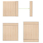 Contemporary Wall Paneling Waterproof Wall Paneling for Living Room and Bedroom Clearhalo 'Flooring 'Home Improvement' 'home_improvement' 'home_improvement_wall_paneling' 'Wall Paneling' 'wall_paneling' 'Walls & Ceilings' Walls and Ceiling' 1200x1200_2c930e40-6321-4e45-ba39-8270e84f22d0