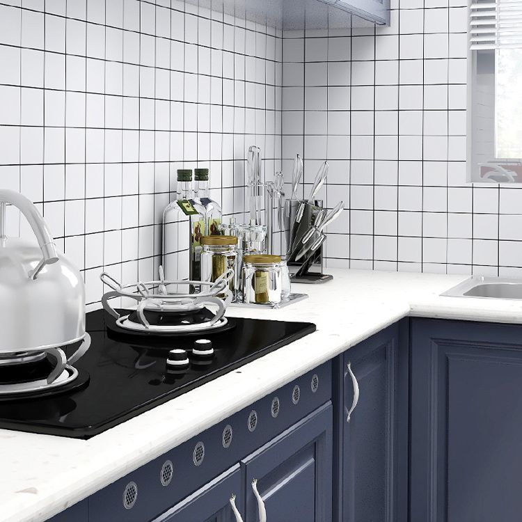 PVC Tile Peel and Stick Tile Kitchen Waterproof Backsplash Peel and Stick Wall Tile Clearhalo 'Flooring 'Home Improvement' 'home_improvement' 'home_improvement_peel_stick_blacksplash' 'Peel & Stick Backsplash Tile' 'peel_stick_blacksplash' 'Walls & Ceilings' Walls and Ceiling' 1200x1200_2c9359d2-0d90-40c5-b96a-6d6c906c365d