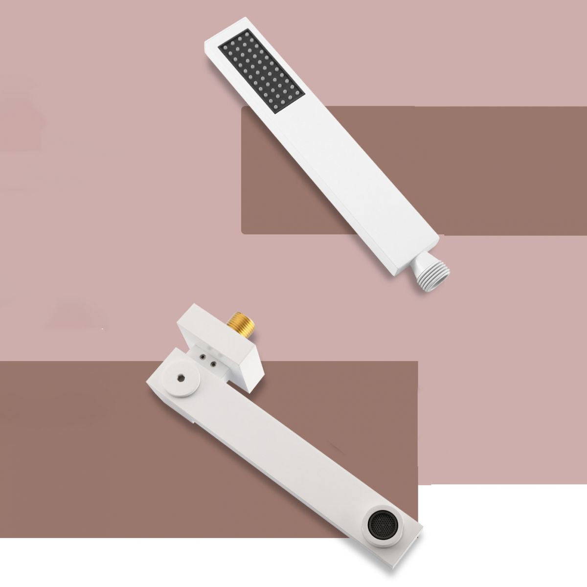 Modern Shower System Brass Adjustable Shower Head Shower Combo Clearhalo 'Bathroom Remodel & Bathroom Fixtures' 'Home Improvement' 'home_improvement' 'home_improvement_shower_faucets' 'Shower Faucets & Systems' 'shower_faucets' 'Showers & Bathtubs Plumbing' 'Showers & Bathtubs' 1200x1200_2ccdab64-adab-42de-a2e8-8ff8a653d135