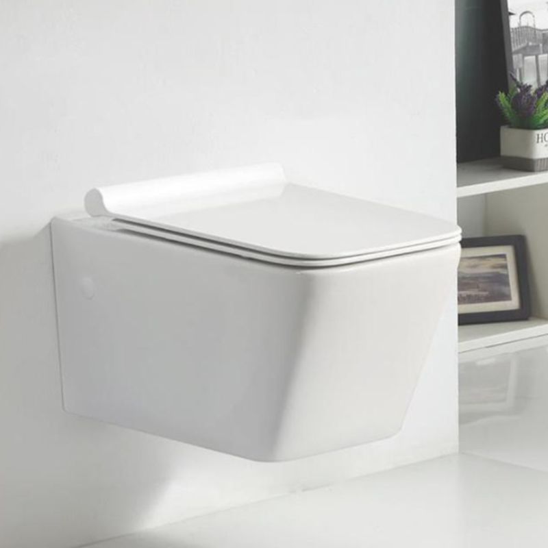 Contemporary Wall Hung Toilet Bowl White Seat Included Urine Toilet for Bathroom Clearhalo 'Bathroom Remodel & Bathroom Fixtures' 'Home Improvement' 'home_improvement' 'home_improvement_toilets' 'Toilets & Bidets' 'Toilets' 1200x1200_2cd5e39a-e4ce-479c-91ce-740d08dfd5aa