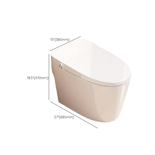 Contemporary Floor Mount Bidet White Ceramic with Bidet And Seat Horizontal Clearhalo 'Bathroom Remodel & Bathroom Fixtures' 'Bidets' 'Home Improvement' 'home_improvement' 'home_improvement_bidets' 'Toilets & Bidets' 1200x1200_2d0fc904-70b3-4dbe-9a7b-4b3743394479
