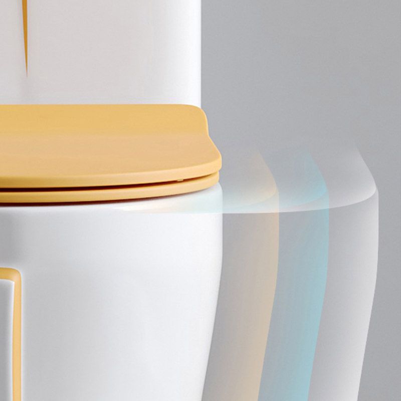 Skirted Traditional Flush Toilet Floor Mount One-Piece Toilet with Slow Close Seat Clearhalo 'Bathroom Remodel & Bathroom Fixtures' 'Home Improvement' 'home_improvement' 'home_improvement_toilets' 'Toilets & Bidets' 'Toilets' 1200x1200_2d41f9e6-717d-4e65-95c4-6673f9da5fff