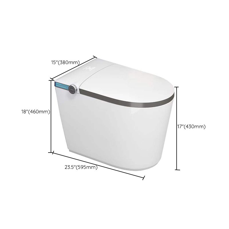 Contemporary One Piece Flush Toilet Floor Mount Urine Toilet with Seat for Washroom Clearhalo 'Bathroom Remodel & Bathroom Fixtures' 'Home Improvement' 'home_improvement' 'home_improvement_toilets' 'Toilets & Bidets' 'Toilets' 1200x1200_2d48576b-d435-46ae-af83-73037c8f9008