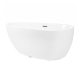 Modern Acrylic Oval Bath Tub for Home White Soaking Tub with Internal Drain Clearhalo 'Bathroom Remodel & Bathroom Fixtures' 'Bathtubs' 'Home Improvement' 'home_improvement' 'home_improvement_bathtubs' 'Showers & Bathtubs' 1200x1200_2d48fae9-186a-49ee-b760-bd19bec574b0