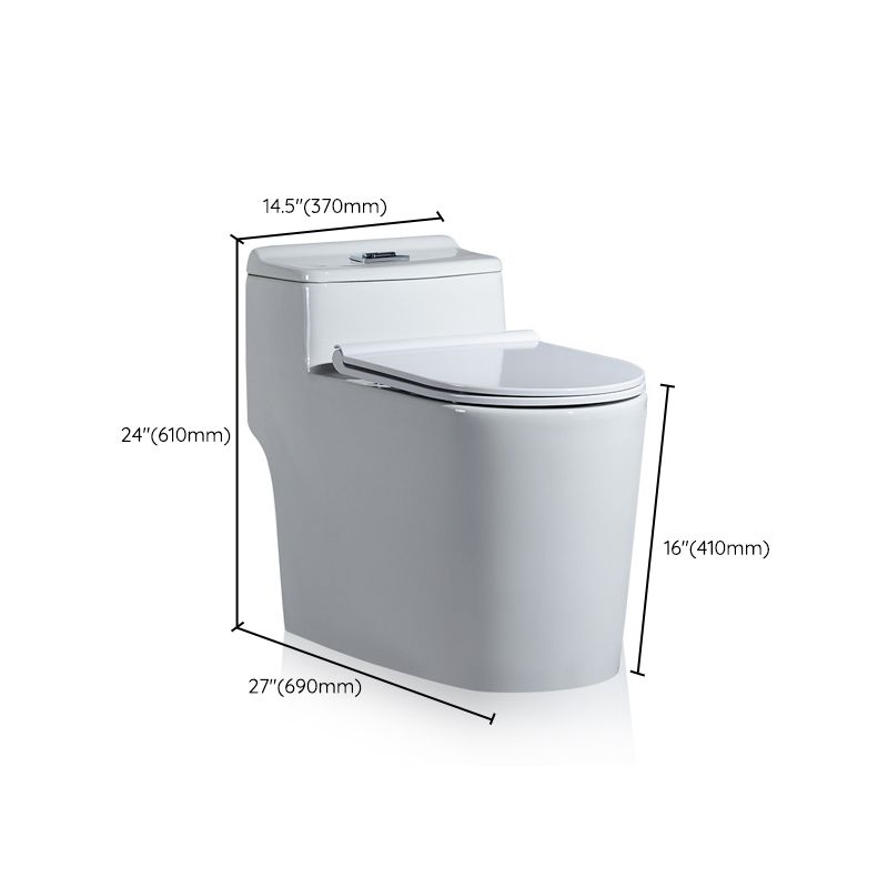 Modern Elongated Toilet Bowl Siphon Jet Flush Toilet with Seat for Bathroom Clearhalo 'Bathroom Remodel & Bathroom Fixtures' 'Home Improvement' 'home_improvement' 'home_improvement_toilets' 'Toilets & Bidets' 'Toilets' 1200x1200_2d4a4556-7d26-4ced-8aa0-1a12ba05063d