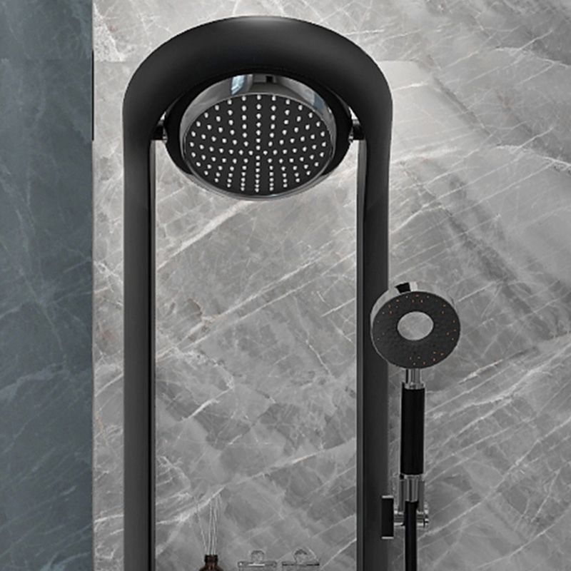 Modern Shower Set Dual Shower Head Slide Bar Thermostatic Wall Mounted Shower System Clearhalo 'Bathroom Remodel & Bathroom Fixtures' 'Home Improvement' 'home_improvement' 'home_improvement_shower_faucets' 'Shower Faucets & Systems' 'shower_faucets' 'Showers & Bathtubs Plumbing' 'Showers & Bathtubs' 1200x1200_2d51e7fa-1600-4768-8c94-85fb78378b22