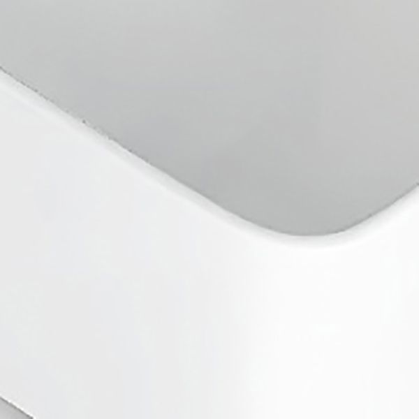 Single Sink Bathroom Vanity Modern White Ceramic Rectangular Vanity Set Clearhalo 'Bathroom Remodel & Bathroom Fixtures' 'Bathroom Vanities' 'bathroom_vanities' 'Home Improvement' 'home_improvement' 'home_improvement_bathroom_vanities' 1200x1200_2d5c0a82-80d6-4091-a9a8-c78a744018e5